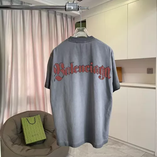 Replica Balenciaga T-Shirts Short Sleeved For Unisex #1383222 $45.00 USD for Wholesale