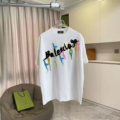 Wholesale Balenciaga T-Shirts Short Sleeved For Unisex #1383231 $45.00 USD, Wholesale Quality Replica Balenciaga T-Shirts