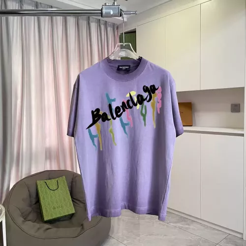 Wholesale Balenciaga T-Shirts Short Sleeved For Unisex #1383232 $45.00 USD, Wholesale Quality Replica Balenciaga T-Shirts