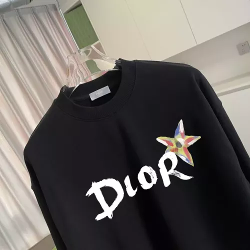 Replica Christian Dior Hoodies Long Sleeved For Unisex #1383276 $52.00 USD for Wholesale