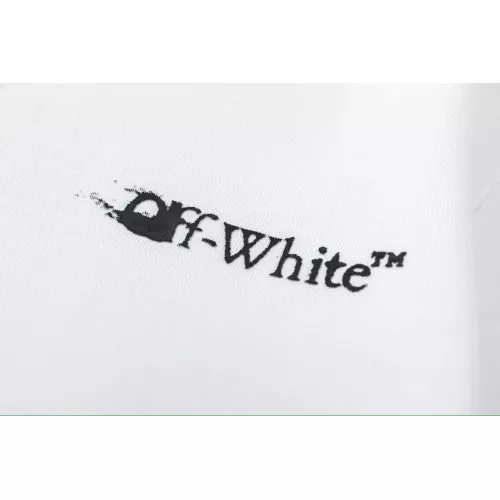Replica Off-White Hoodies Long Sleeved For Unisex #1383398 $56.00 USD for Wholesale