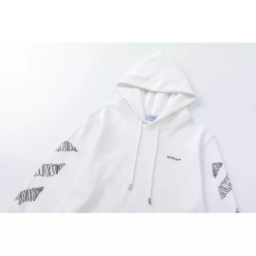 Replica Off-White Hoodies Long Sleeved For Unisex #1383400 $56.00 USD for Wholesale