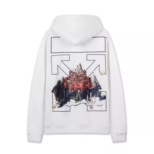 Wholesale Off-White Hoodies Long Sleeved For Unisex #1383404 $56.00 USD, Wholesale Quality Replica Off-White Hoodies