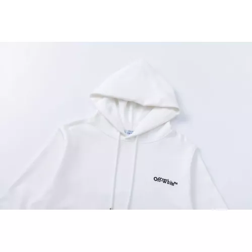 Replica Off-White Hoodies Long Sleeved For Unisex #1383404 $56.00 USD for Wholesale