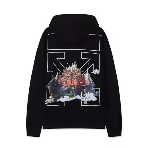 Wholesale Off-White Hoodies Long Sleeved For Unisex #1383405 $56.00 USD, Wholesale Quality Replica Off-White Hoodies
