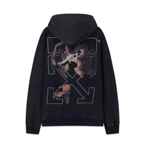 Replica Off-White Hoodies Long Sleeved For Unisex #1383412 $60.00 USD for Wholesale