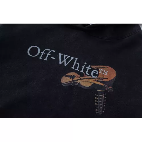 Replica Off-White Hoodies Long Sleeved For Unisex #1383412 $60.00 USD for Wholesale