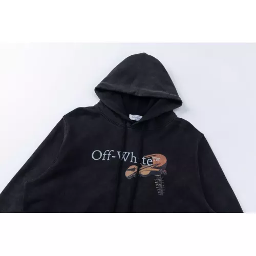 Replica Off-White Hoodies Long Sleeved For Unisex #1383412 $60.00 USD for Wholesale