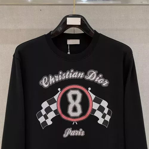 Replica Christian Dior Hoodies Long Sleeved For Men #1383427 $92.00 USD for Wholesale