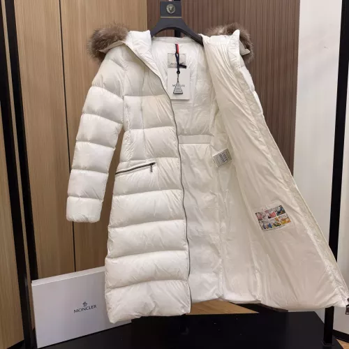 Replica Moncler Down Feather Coat Long Sleeved For Women #1383454 $210.00 USD for Wholesale