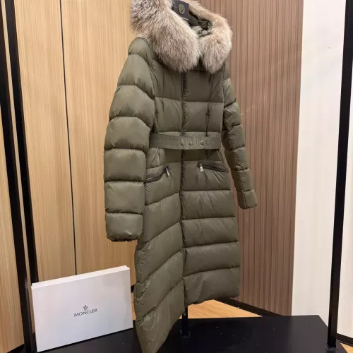 Replica Moncler Down Feather Coat Long Sleeved For Women #1383455 $210.00 USD for Wholesale
