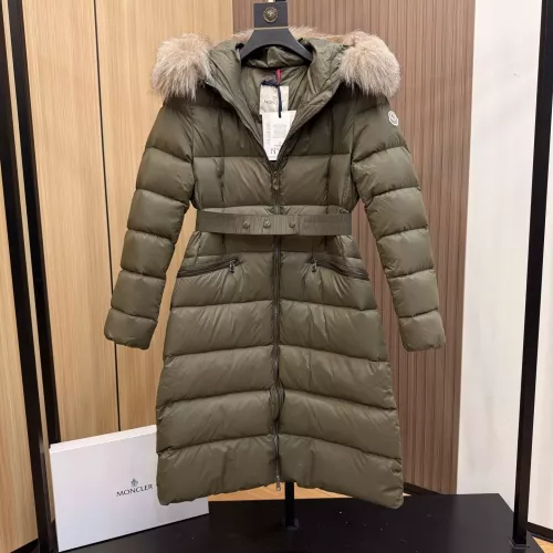 Replica Moncler Down Feather Coat Long Sleeved For Women #1383455 $210.00 USD for Wholesale