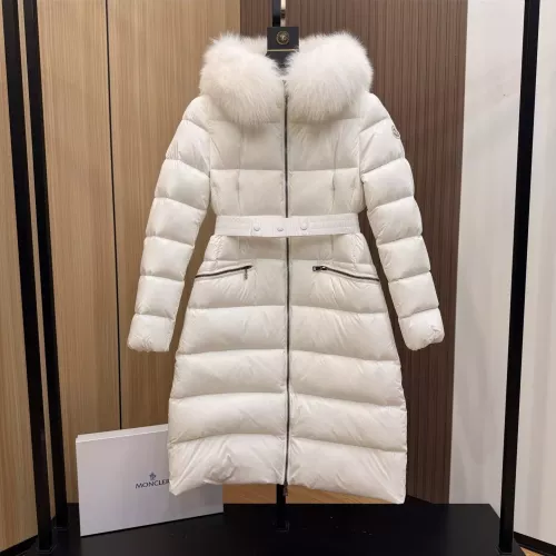 Wholesale Moncler Down Feather Coat Long Sleeved For Women #1383457 $210.00 USD, Wholesale Quality Replica Moncler Down Feather Coat