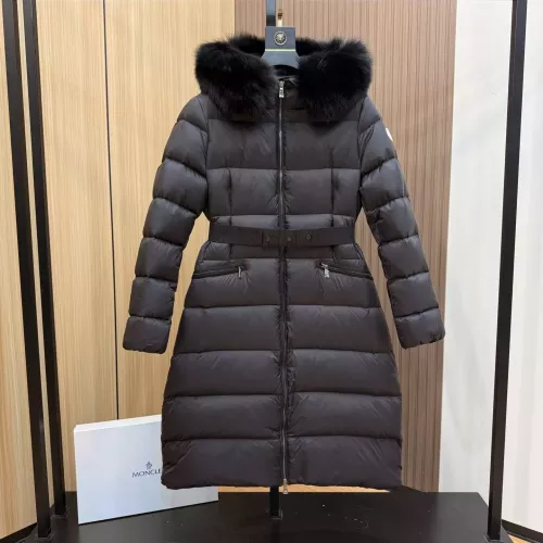 Wholesale Moncler Down Feather Coat Long Sleeved For Women #1383458 $210.00 USD, Wholesale Quality Replica Moncler Down Feather Coat