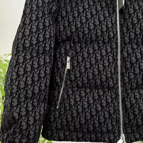 Replica Christian Dior Down Feather Coat Long Sleeved For Men #1383460 $195.00 USD for Wholesale