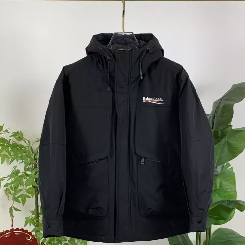 Wholesale Balenciaga Down Feather Coat Long Sleeved For Men #1383480 $210.00 USD, Wholesale Quality Replica Balenciaga Down Feather Coat