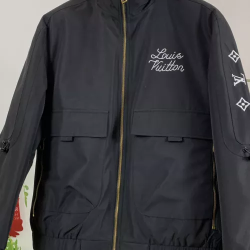 Wholesale Louis Vuitton LV Down Feather Coat Long Sleeved For Men #1383493 $210.00 USD, Wholesale Quality Replica Louis Vuitton LV Down Feather Coat