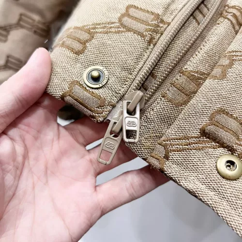 Replica Balenciaga Down Feather Coat Long Sleeved For Men #1383568 $105.00 USD for Wholesale