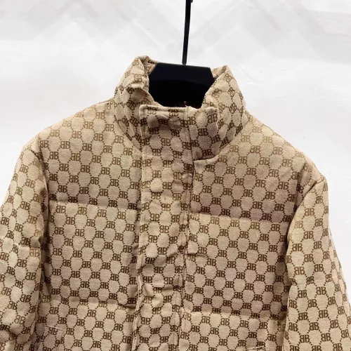 Replica Balenciaga Down Feather Coat Long Sleeved For Men #1383571 $105.00 USD for Wholesale