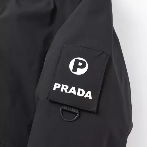 Replica Prada Down Feather Coat Long Sleeved For Men #1383581 $185.00 USD for Wholesale