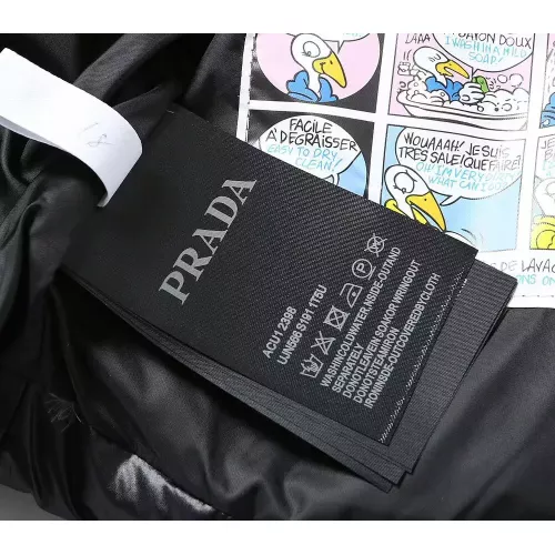 Replica Prada Down Feather Coat Long Sleeved For Men #1383582 $185.00 USD for Wholesale