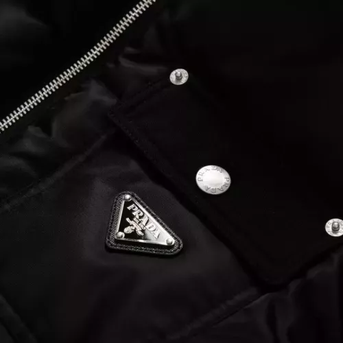 Replica Prada Down Feather Coat Long Sleeved For Unisex #1383585 $225.00 USD for Wholesale