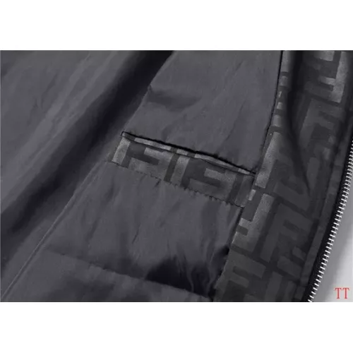 Replica Fendi Jackets Long Sleeved For Men #1383707 $60.00 USD for Wholesale