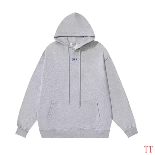 Replica Off-White Hoodies Long Sleeved For Unisex #1383770 $52.00 USD for Wholesale