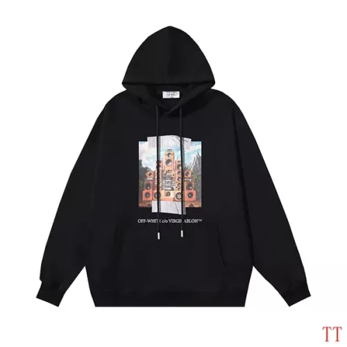 Wholesale Off-White Hoodies Long Sleeved For Unisex #1383776 $52.00 USD, Wholesale Quality Replica Off-White Hoodies