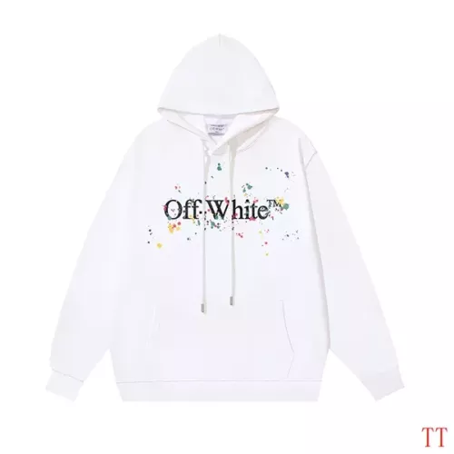 Wholesale Off-White Hoodies Long Sleeved For Unisex #1383777 $52.00 USD, Wholesale Quality Replica Off-White Hoodies