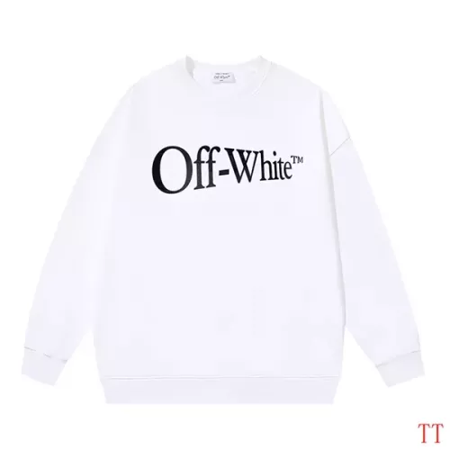 Wholesale Off-White Hoodies Long Sleeved For Unisex #1383785 $45.00 USD, Wholesale Quality Replica Off-White Hoodies