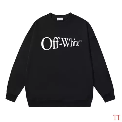 Wholesale Off-White Hoodies Long Sleeved For Unisex #1383786 $45.00 USD, Wholesale Quality Replica Off-White Hoodies