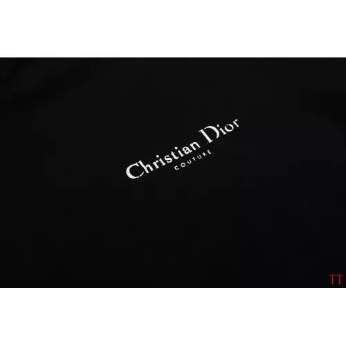 Replica Christian Dior Hoodies Long Sleeved For Unisex #1383793 $64.00 USD for Wholesale