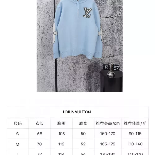 Replica Louis Vuitton LV Sweaters Long Sleeved For Unisex #1383836 $72.00 USD for Wholesale