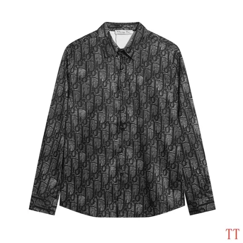 Wholesale Christian Dior Shirts Long Sleeved For Men #1383841 $39.00 USD, Wholesale Quality Replica Christian Dior Shirts