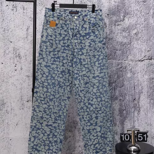 Wholesale Louis Vuitton LV Jeans For Unisex #1383847 $72.00 USD, Wholesale Quality Replica Louis Vuitton LV Jeans