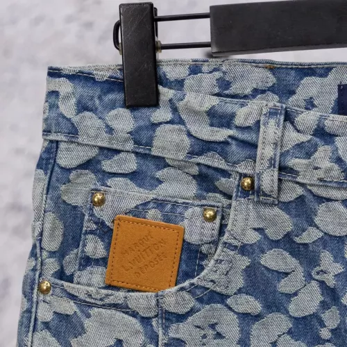 Replica Louis Vuitton LV Jeans For Unisex #1383847 $72.00 USD for Wholesale