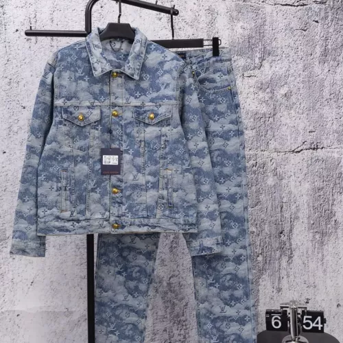 Wholesale Louis Vuitton LV Tracksuits Long Sleeved For Unisex #1383848 $118.00 USD, Wholesale Quality Replica Louis Vuitton LV Tracksuits