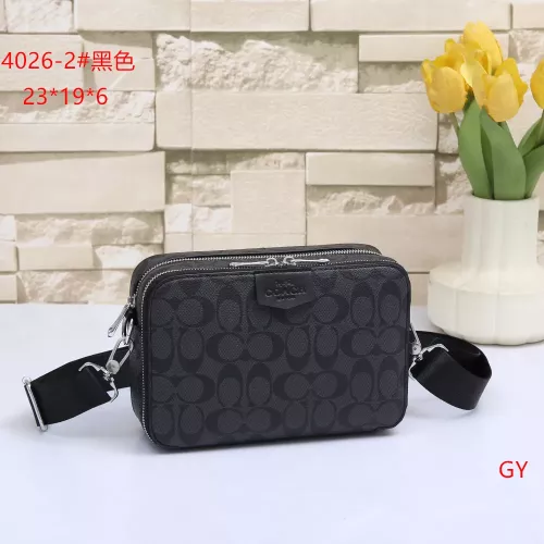 Wholesale Coach Messenger Bag For Men #1383864 $25.00 USD, Wholesale Quality Replica Coach Messenger Bag