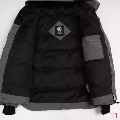 Replica Canada Goose Down Feather Coat Long Sleeved For Unisex #1383952 $132.00 USD for Wholesale