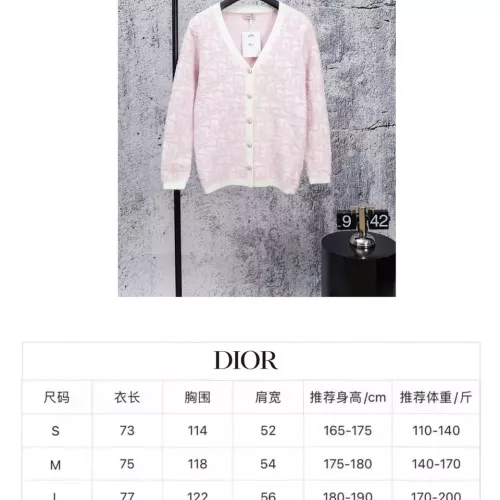 Replica Christian Dior Sweaters Long Sleeved For Unisex #1383981 $68.00 USD for Wholesale
