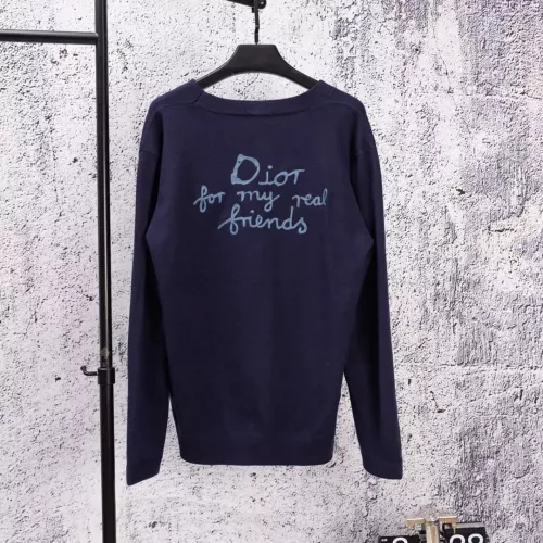 Replica Christian Dior Sweaters Long Sleeved For Unisex #1383984 $56.00 USD for Wholesale