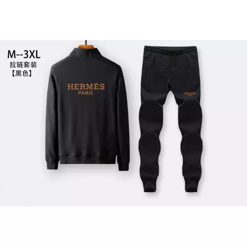 Wholesale Hermes Tracksuits Long Sleeved For Men #1383986 $80.00 USD, Wholesale Quality Replica Hermes Tracksuits