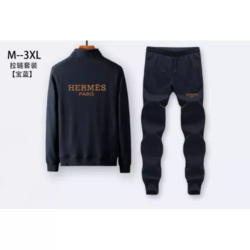 Wholesale Hermes Tracksuits Long Sleeved For Men #1383987 $80.00 USD, Wholesale Quality Replica Hermes Tracksuits