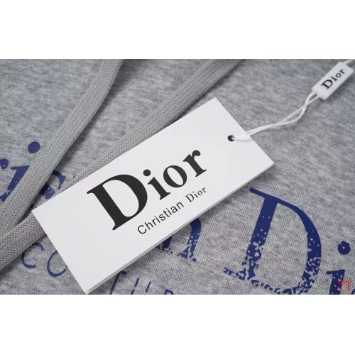 Replica Christian Dior Hoodies Long Sleeved For Men #1383998 $42.00 USD for Wholesale