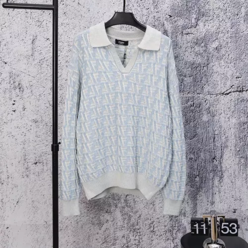Wholesale Fendi Sweaters Long Sleeved For Unisex #1384010 $64.00 USD, Wholesale Quality Replica Fendi Sweaters