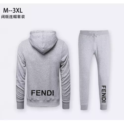 Wholesale Fendi Tracksuits Long Sleeved For Men #1384028 $80.00 USD, Wholesale Quality Replica Fendi Tracksuits