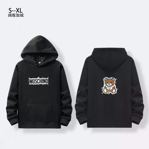 Wholesale Moschino Hoodies Long Sleeved For Men #1384038 $38.00 USD, Wholesale Quality Replica Moschino Hoodies