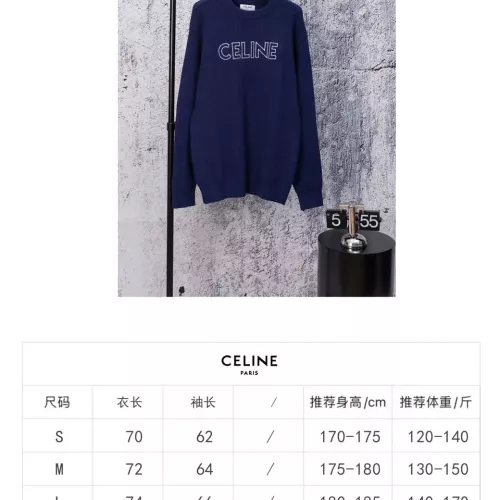 Replica Celine Sweaters Long Sleeved For Unisex #1384075 $60.00 USD for Wholesale