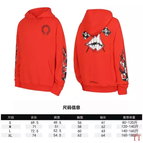 Replica Chrome Hearts Hoodies Long Sleeved For Unisex #1384094 $52.00 USD for Wholesale